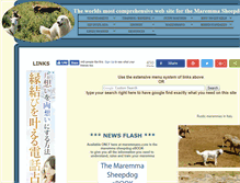 Tablet Screenshot of maremmano.com